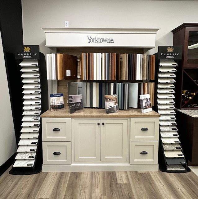 The Cabinet and Flooring Outlet showroom floor in Port Orange